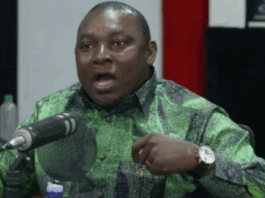 A member of the Movement for Change, Solomon Owusu