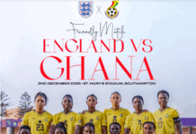 Black Queens face England in December friendly