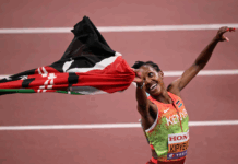 Kipyegon wins historic fourth world 1500m gold