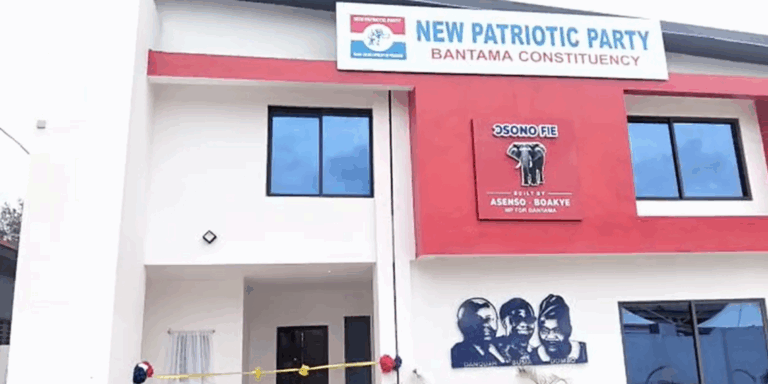 Asenso Boakye commissions new NPP Constituency Office in Bantama