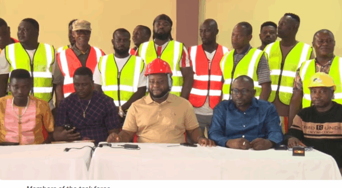 Small-Scale Miners launch anti-galamsey taskforce to protect rivers Small-Scale Miners launch anti-galamsey taskforce to protect rivers