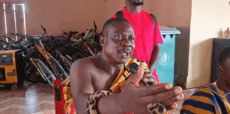 Gwira Banso Chief rewards residents for arresting galamsey operators