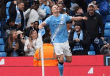 Haaland scores twice as Man City see off Burnley