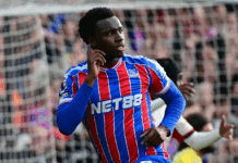 Palace end Liverpool’s winning start with 97th-minute Nketiah strike