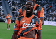 Kamaldeen Sulemana strikes again as Atalanta earn draw against Juventus