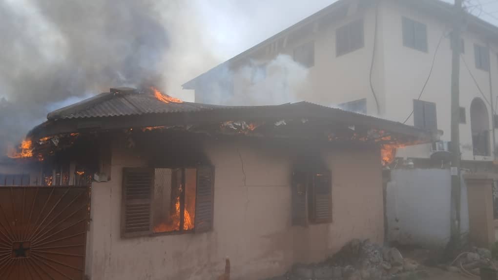 Residents count their losses as fire destroys multiple houses at Darkuman Kokompe