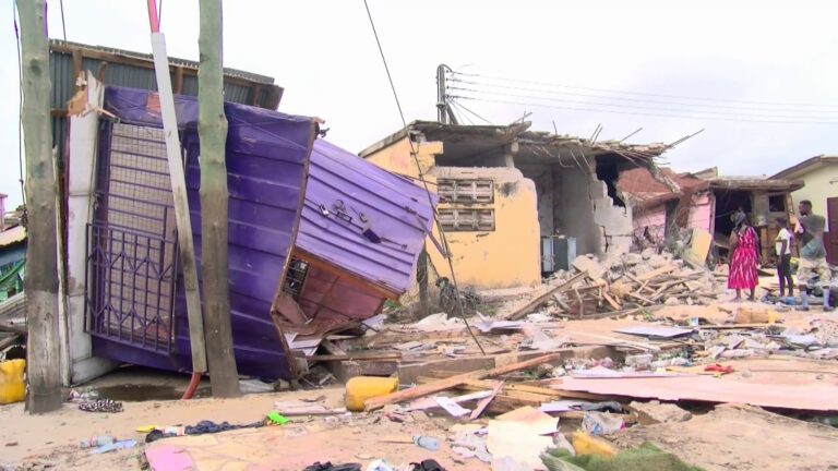 Traders left stranded after private developer demolishes their properties to reclaim land