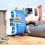 10 injured after accident involving 3 vehicles at Gomoa Akotsi Junction