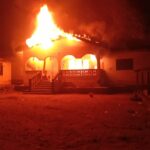 Fire destroys 15-bedroom house, GH₵100k in Gomoa Dominase