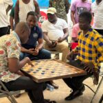 Michael Abu (Abu National) battles Theophilus Quaye (Nii Ayi Chameleon) in clash of the Titans 2025 grand finale