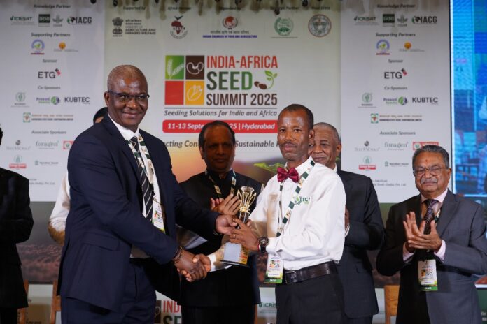 Legacy Crop Improvement Centre (LCIC) limited wins a prestigious climate award in India