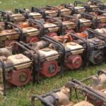 Oti Region farmers receive 100 water pumping machines
