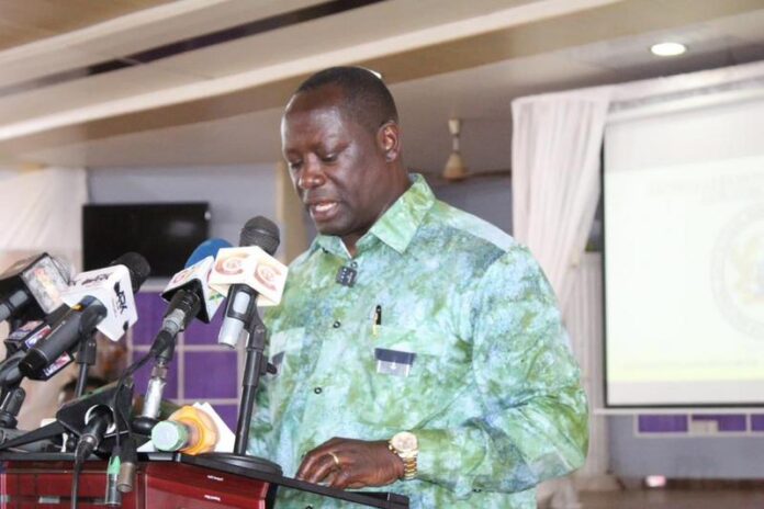 The Minister for Lands and Natural Resources, and Ag. Minister for Environment, Science and Technology, Emmanuel Armah-Kofi Buah,