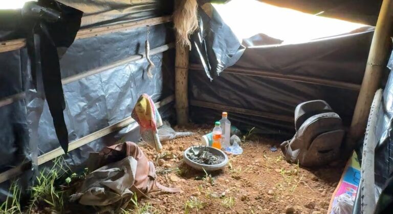 Fetish priest linked to ‘galamsey’ shrine flees during raid in Western region 