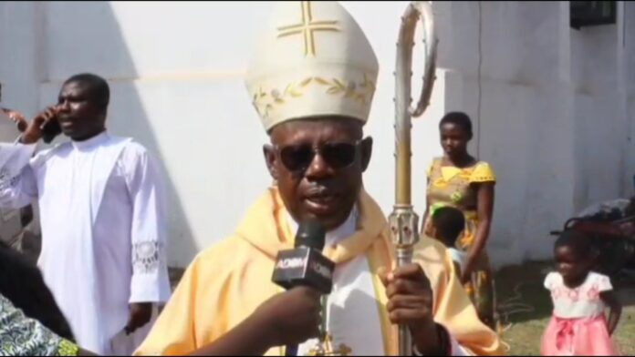 SOT 1 : MOST REVEREND PETER KWAKU ATUAHENE, Bishop, Goaso Diocese.