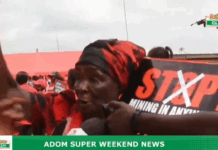 Akyem Anyinasin residents protest alleged galamsey operations