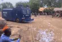 Tamale Technical University students injured after clash with police during demo
