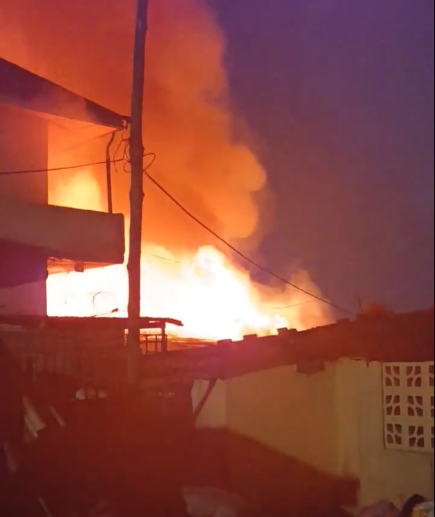 Madina market fire