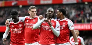 Eze scores against former club as Arsenal beat Palace