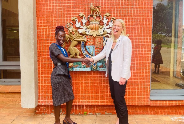 20 year old Jane Muya Takes Over as British High Commissioner