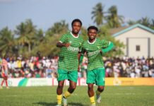 2025/26 GHPL: Bibiani GoldStars edge Swedru All Blacks to maintain perfect start