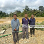 Galamsey: Three Chinese arrested, weapons and excavators seized as NAIMOS raids Hiawa Koofrom