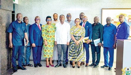 Members of the Constituion Review Committee and the Minority in Parliament