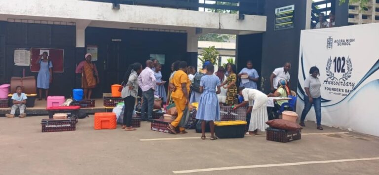 Long queues as SHS freshers flood campuses nationwide