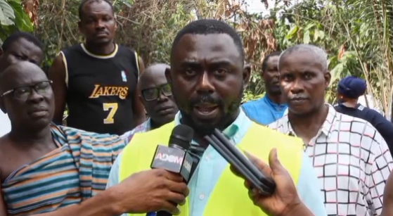 Lands Ministry sensitizes Nkaseim Community on responsible mining programme