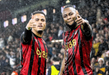 Semenyo is an incredible player, says Bournemouth teammate Justin Kluivert