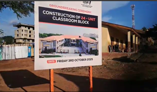 Obuasi Municipal assembly to get 24 unit ultra modern classroom block
