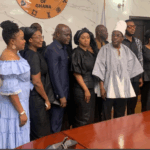Family of late Apostle Kwadwo Safo pays courtesy call on Speaker of Parliament