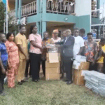 Schools in five deprived Asunafo North communities receive learning materials