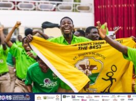NSMQ 2025: St John’s School outshines Porter Girls and St. Mary’s to keep their seed