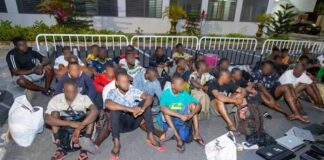 Five arrested, 57 Nigerians rescued in human trafficking raid at Community 25