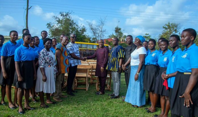 Kwakye Ofosu supports SHSs in AAK constituency with furniture and student supplies
