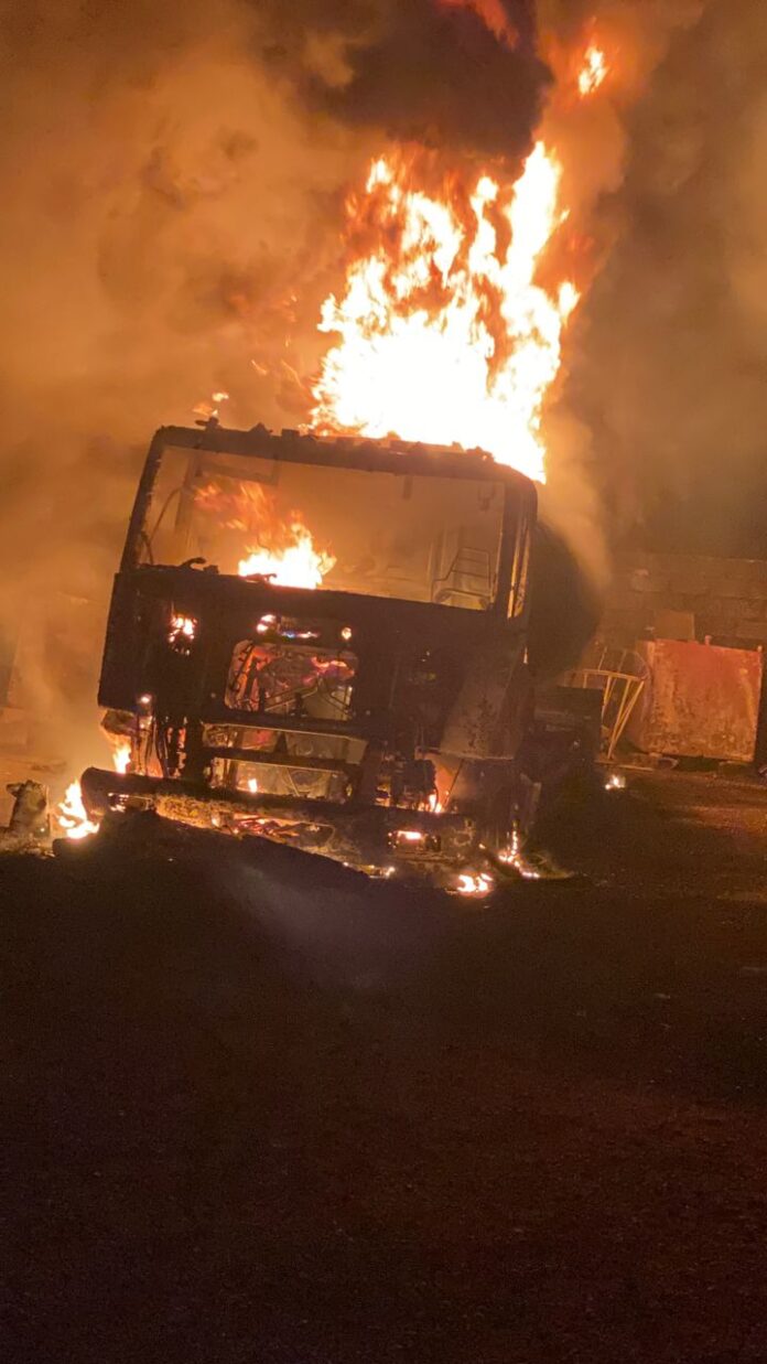 Buipe fire
