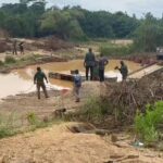 Concerned small scale miners taskforce leads operations to rid River Offin of illegal mining