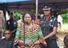 The Vice President, Her Excellency Prof. Jane Naana Opoku Agyemang, visited Okuma-Akura to mourn the loss of 16 lives in a recent canoe accident that occurred in the Krachi West Municipality of the Oti Region