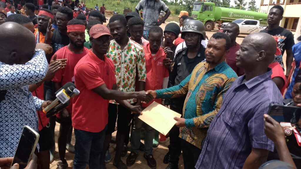 Manso Nyankomase protestors petition government over alleged military brutalities