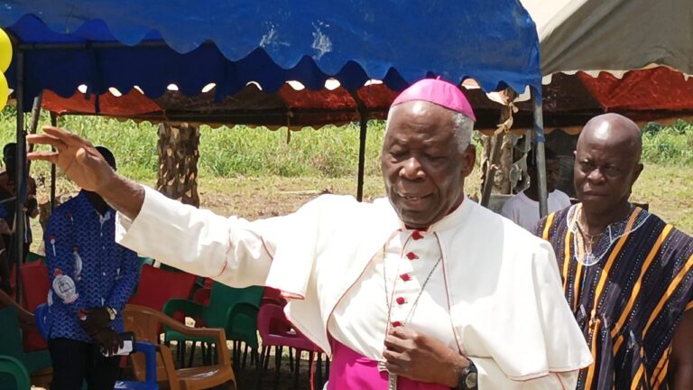 Be thankful for change after 2024 election — Catholic Bishop of Jasikan tells Ghanaians