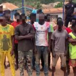 A/R: 21 Burkinabes arrested for involvement in galamsey on river bodies in Amansie West District