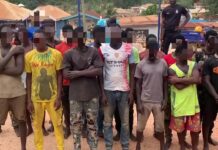 A/R: 21 Burkinabes arrested for involvement in galamsey on river bodies in Amansie West District