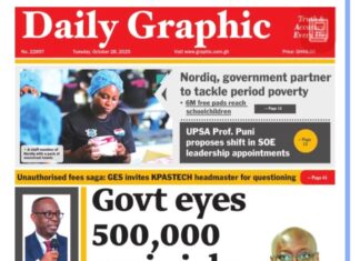 Newspaper headlines: Tuesday, October 28, 2025