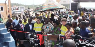 Veep, Asantehene commission Newmont Ahafo North Mine