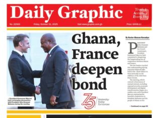 Newspaper headlines: Friday, October 31, 2025