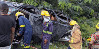 21 injured in accident on Akuse-Kpong Highway