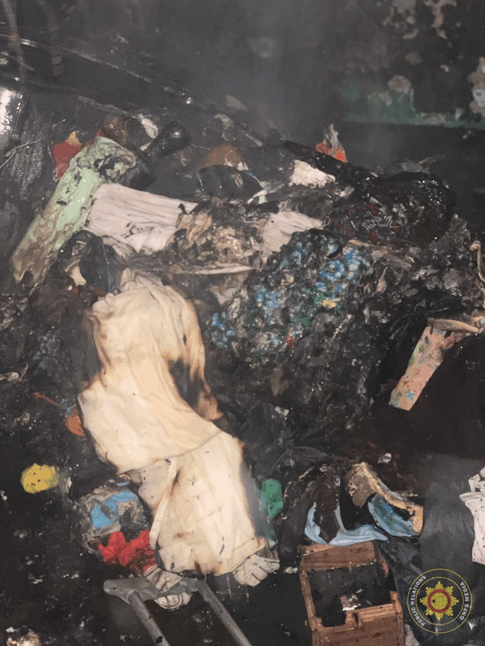 Fire engulfs portion of 7-bedroom apartment at Nsukwao
