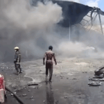 Fire guts Greenhouse Factory at Shai Hills