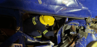 GNFS rescues two trapped victims in Asankare accident